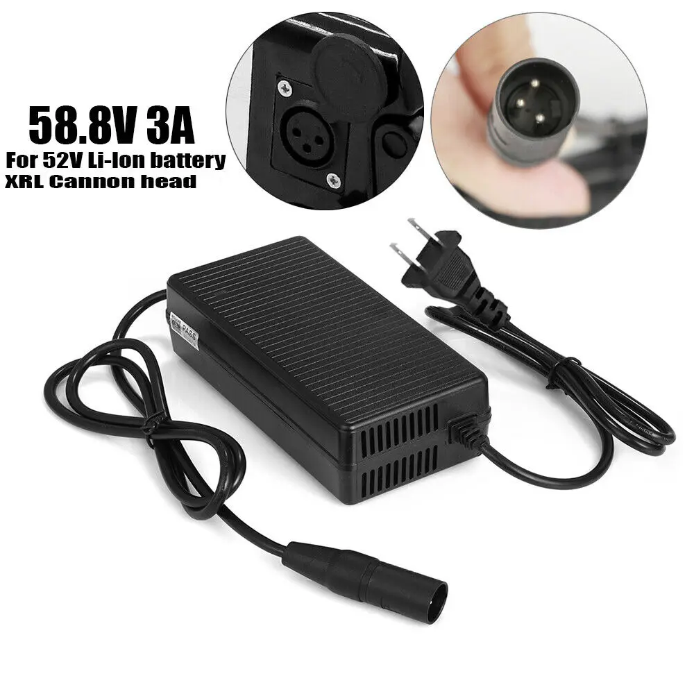 

Зарядное устройство Cannon XLR для литий-ионных аккумуляторов 14S, 52 в, 58,8 В, 3 А