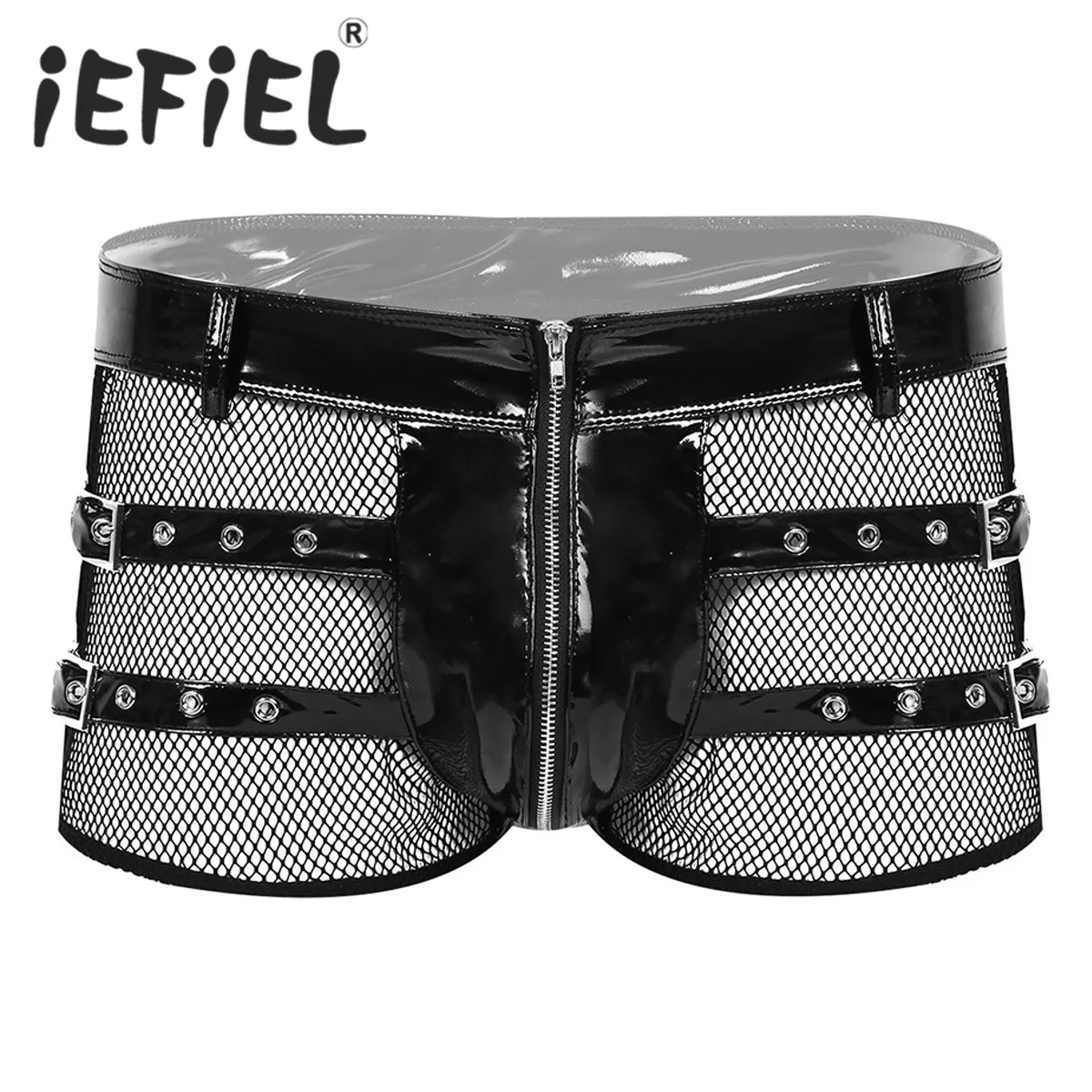 Мужские трусы боксеры с низкой посадкой и молнией спереди|Мужские боксеры| |