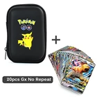 20 шт. вместительная сумка для хранения карт Покемон игра Покемон коробка для хранения карт список игрушек