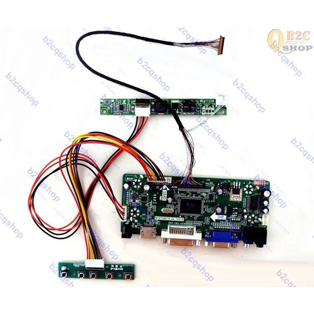 NT68676 ЖК дисплей светодиодный Экран плата контроллера Diy Набор для измерения