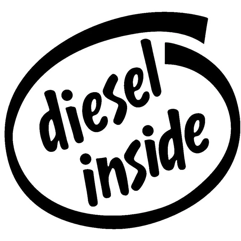 Индивидуальные наклейки на автомобиль Diesel Inside Аксессуары для автомобилей из ПВХ