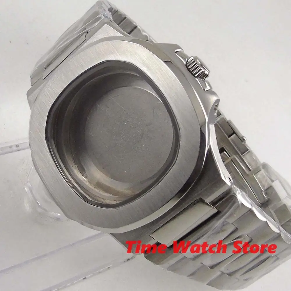 Чехол для часов запасные части 40 мм сапфировое стекло квадратный чехол из