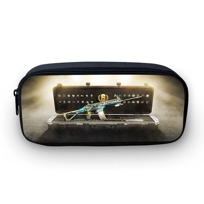 VEEVANV модный брендовый пенал Rainbow Six для мальчиков школьная канцелярская коробка