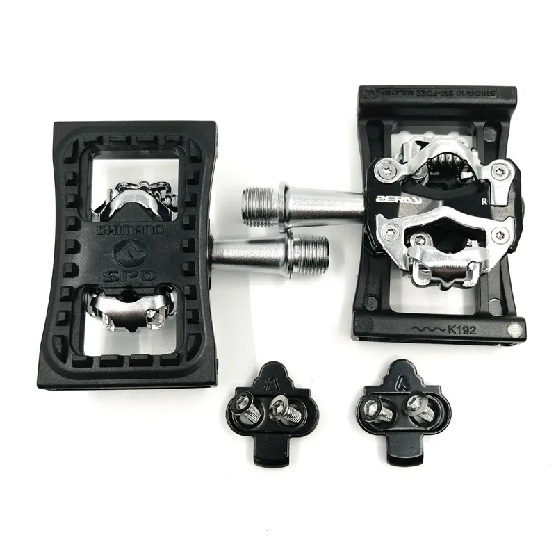 ZERAY MTB велосипедные педали самоблокирующиеся педали сверхлегкие с шипами PD22 горный велосипед Подшипник педали совместимы с SPD M520 M540