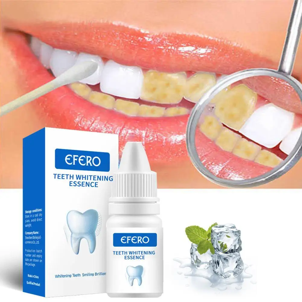 

25g Teeth Whitening Serum Gel Dental Oral Hygiene Cleanser Effective Remove Tooth Stains Plaque Teeth Bleaching Essence