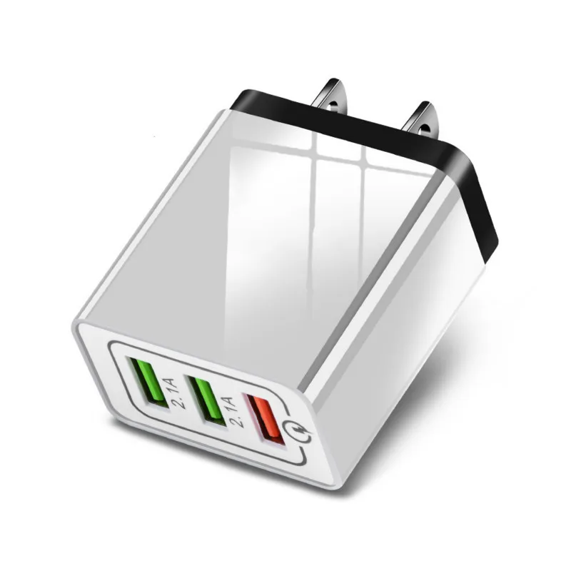 Новое быстрое зарядное устройство 3 0 QC USB портативное для iPhone Samsung Xiaomi Huawei