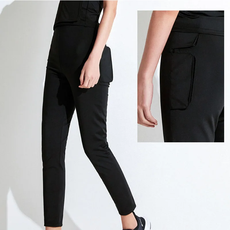 Fitness Gym Leggings Slimming Pants For Women Body Shaper Workout Running Sauna Compression High Waist Tummy Weight Loss | Спорт и