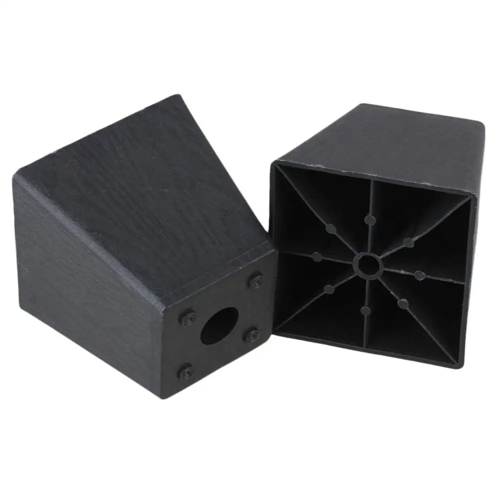 4 шт. черные пластиковые ножки для мебели|Заглушки на мебель| |