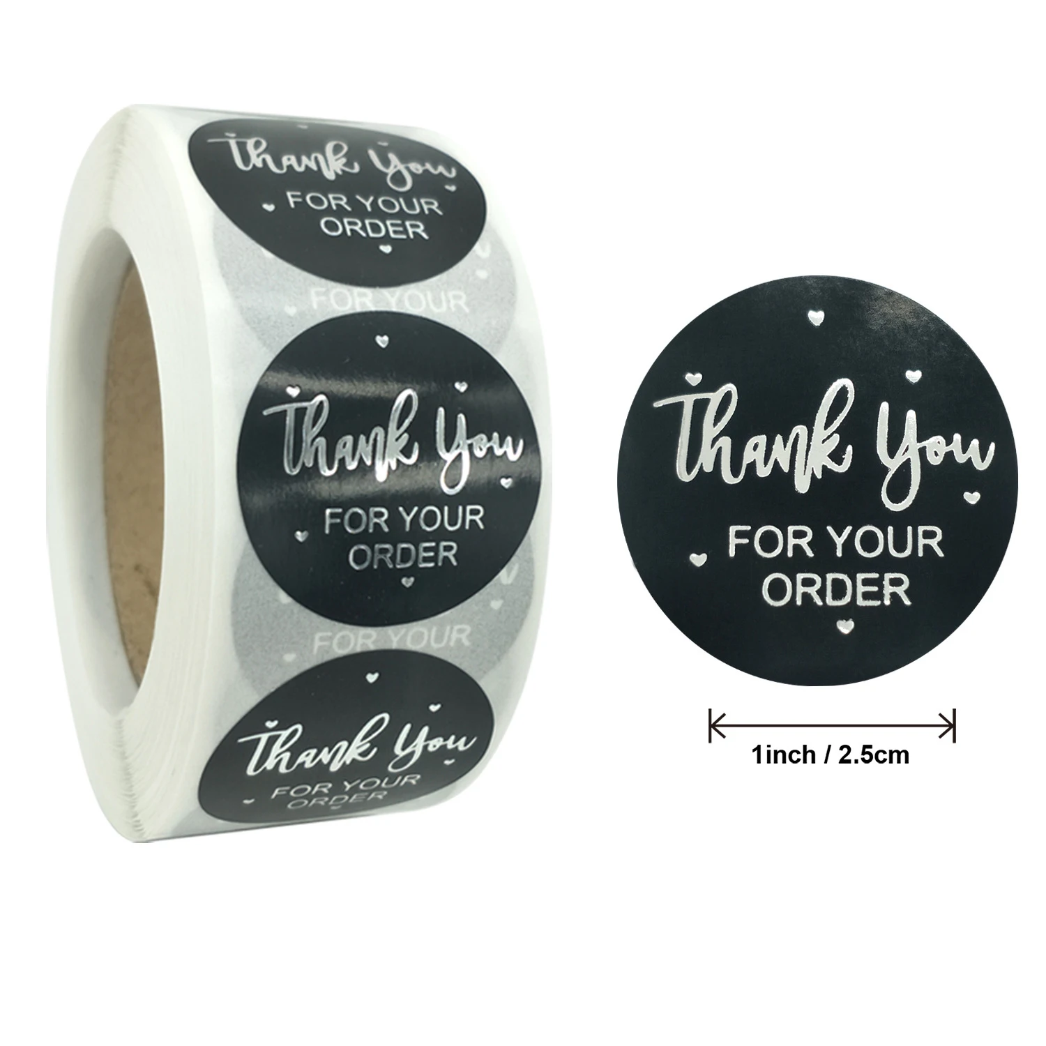 

500PCS Gift Sealing Stickers Thank You Love Design Diary Scrapbooking Stickers Festival Birthday Party Gift Decorations Labels