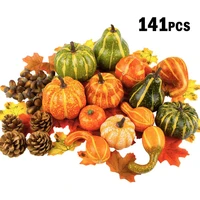 artificial pumpkins gourds decoration artificial vegetables for fall craft thanksgiving wedding centerpieces dec570