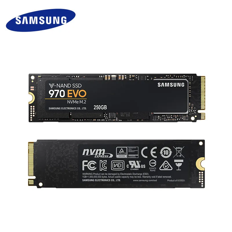 Samsung 970 M.2 EVO SSD ТБ 500 Гб NVMe 2280 внутренний твердотельный жесткий диск PCIe 3 0 X4 1 ноутбук