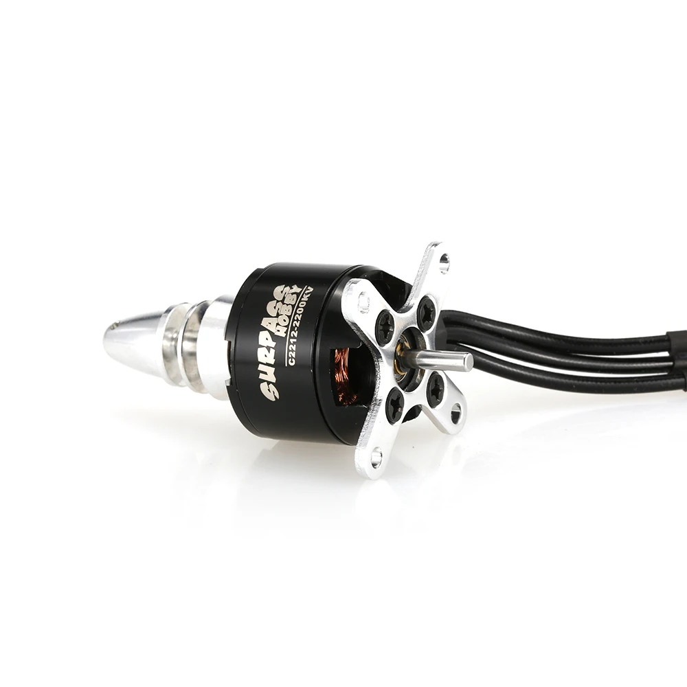 SURPASS HOBBY 2212 2200KV 14 полюса бесщеточный мотор и 30A ESC 2 4S для RC Самолет с неподвижным