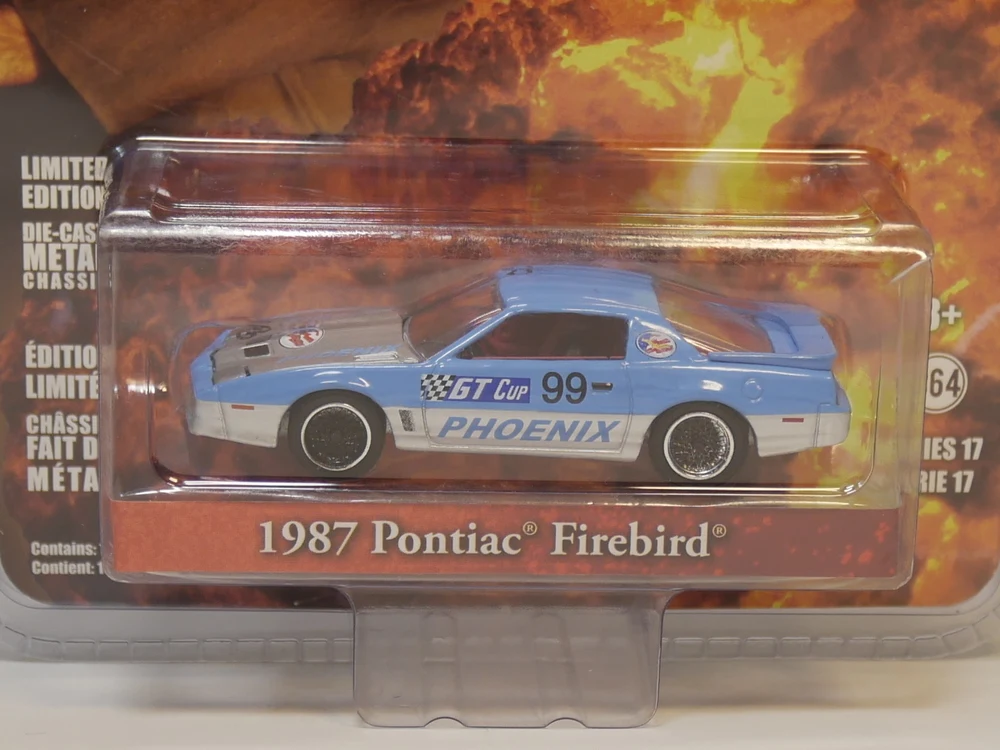 Зеленый свет 1: 64 MacGyver 1987 Pontiac Firebird Diecast модель| |