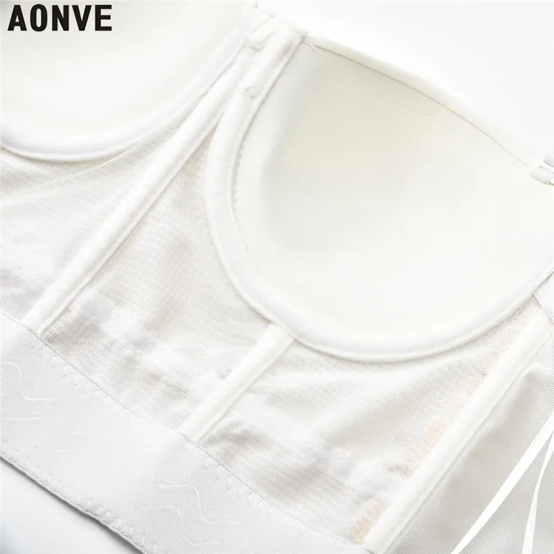 

Women Push Up Corset Tops Women Plus Size Sexy Lingerie Crop Cup Women Corset Bustier Bra Rivet Bralette Underwear Cool Girl