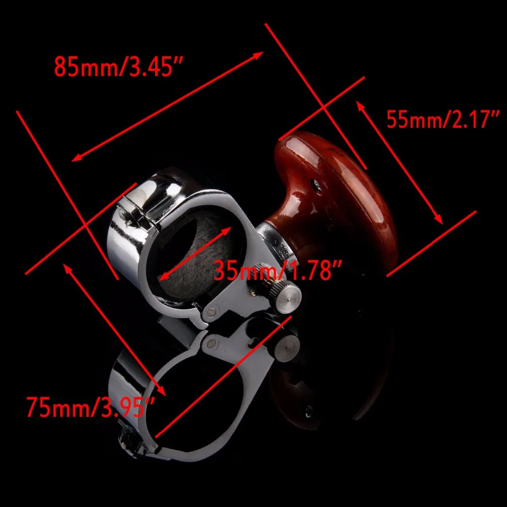Универсальная ручка для руля автомобиля POSSBAY Вращающаяся рулевое колесо