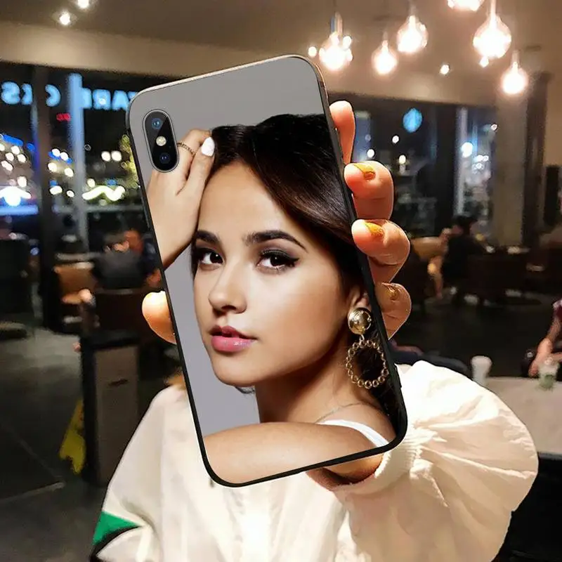 

Becky G Hip hop singer rap singer Phone Case for iPhone 11 12 pro XS MAX 8 7 6 6S Plus X 5S SE 2020 XR