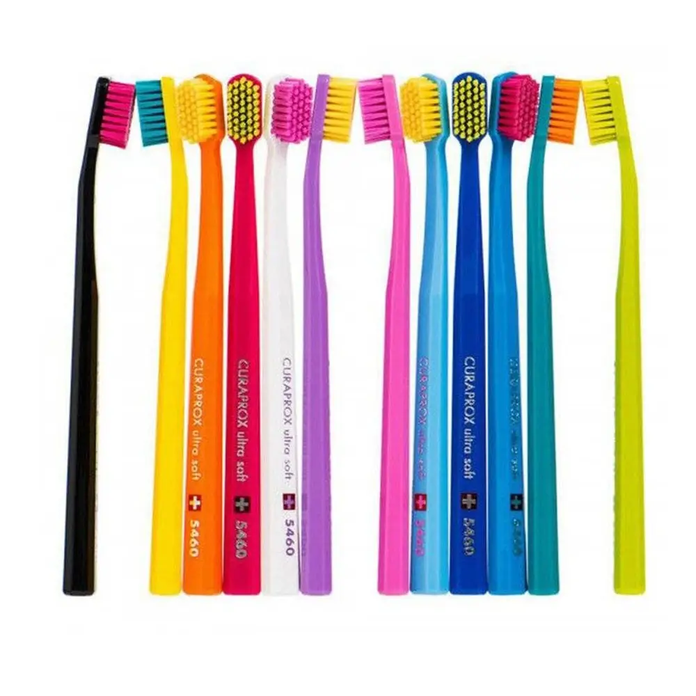 

Toothbrush Dental Vegan Teeth Brush Useful Ultra Soft Brushes Eco Friendly Nano Oral Hygiene Care Curaprox CS 5460 1 Pcs