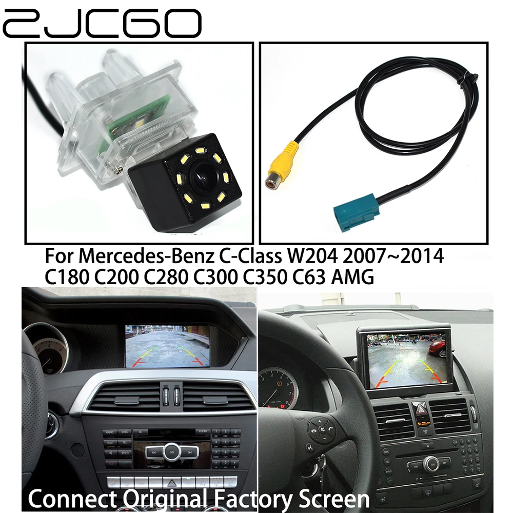 Автомобильная камера заднего вида ZJCGO обновленная парковочная для Mercedes-Benz MB C Class