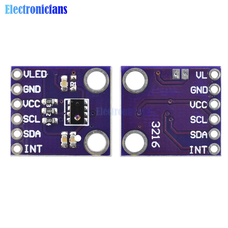 Цифровой светильник с датчиком расстояния приближения AP3216 ALS/PS датчик