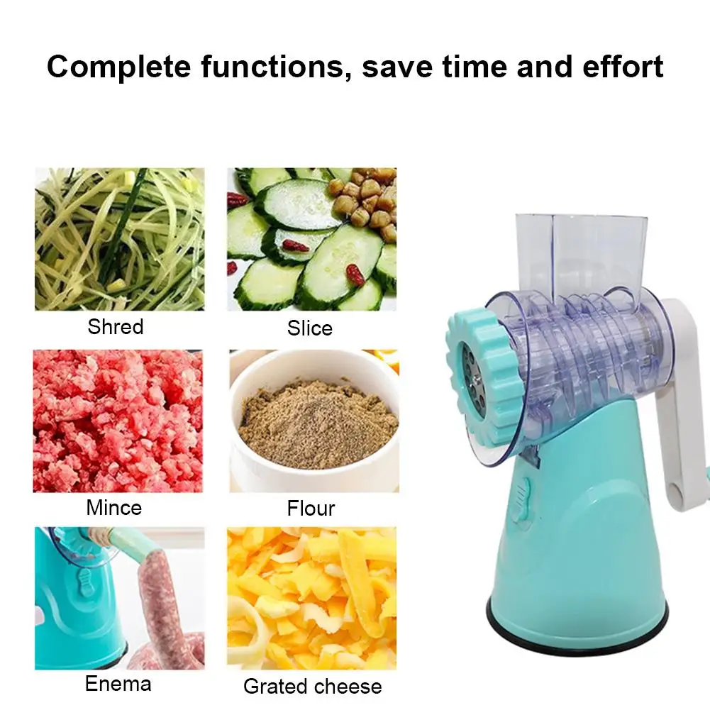 

Manual Meat Grinder Multi-function Hand-cranked Vegetable Sausage Mixer For Home Kitchen