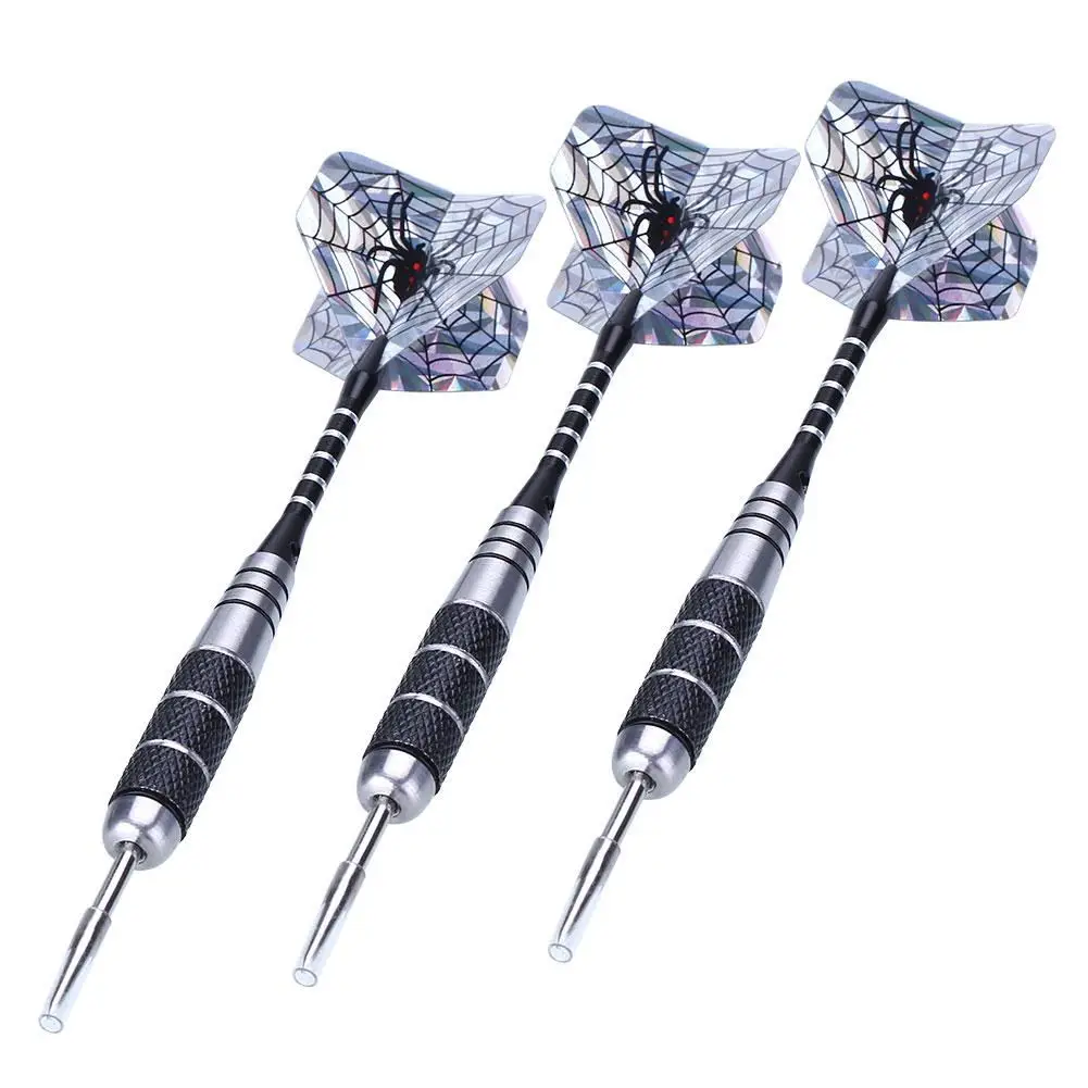 

3pcs Steel Tips Dart 22g Spider Harrow Point Wing Needle Barrel Throwing