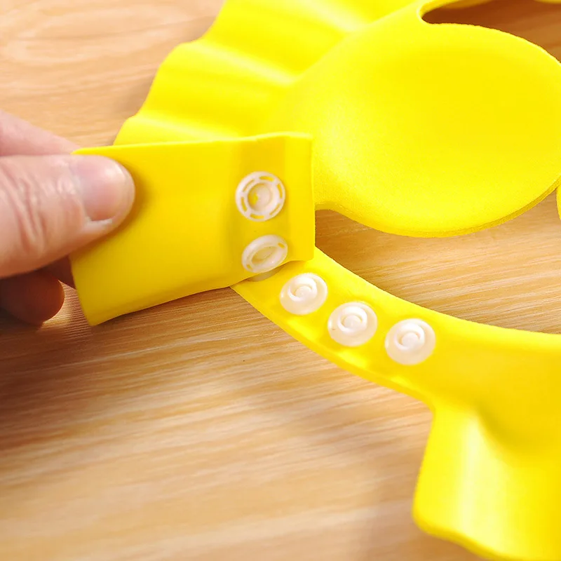 

Baby Shower Caps Shampoo Cap Wash Hair Kid Bath Visor Hats Adjustable Shield Waterproof Ear Protection Eye Children Hats Infant