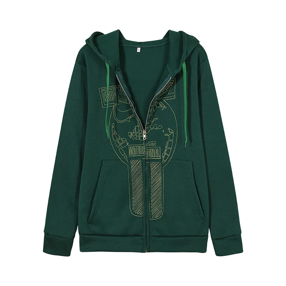 

Autumn Winter Women's Casual Hoodie Loose Long Sleeve Fashion Hoodies Coat For Women DVFH1