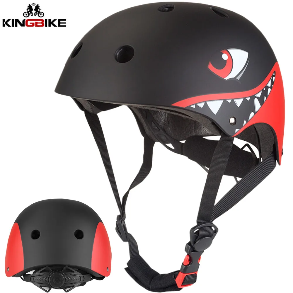 Детский спортивный шлем KINGBIKE Ocean Series безопасный для горных и шоссейных