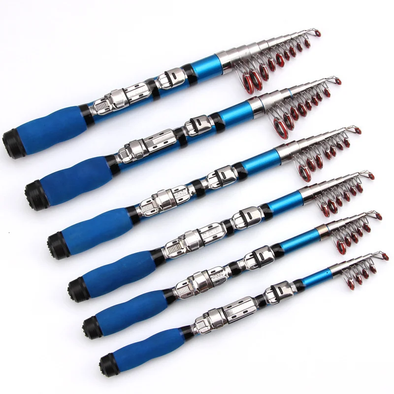 Mini Fishing Rod Spinning Olta Peche En Mer Easy To Carry Telescopic Pesca Mar Travel Varas De Spin | Спорт и развлечения