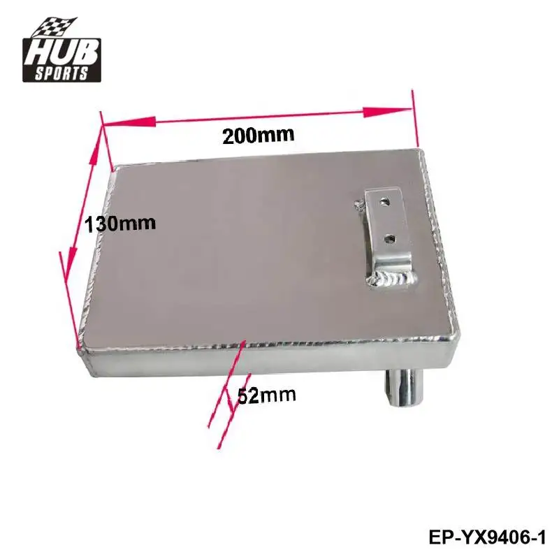 Алюминиевый сплав 1л маслообмотка квадратный бак полированный с отполированным
