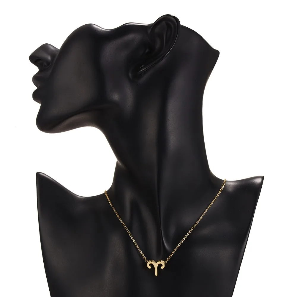 Ожерелье женское со знаками Зодиака ожерелье оверсайз тауууурия близнец Лев