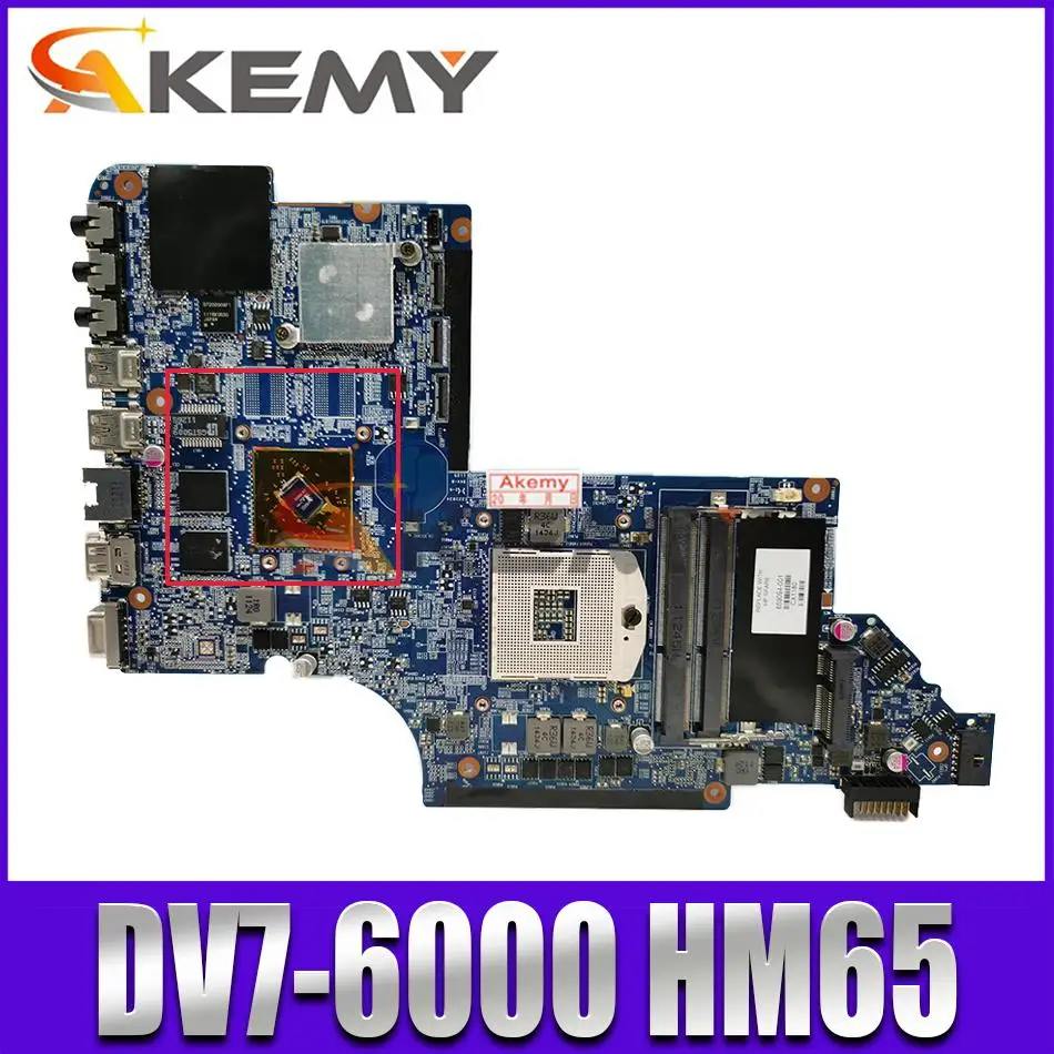 

AKemy DV7-6000 motherboar 659095-001 655488-001 for hp Pavilion DV7 DV7-6000 655488-001 HM65 original test motherboard