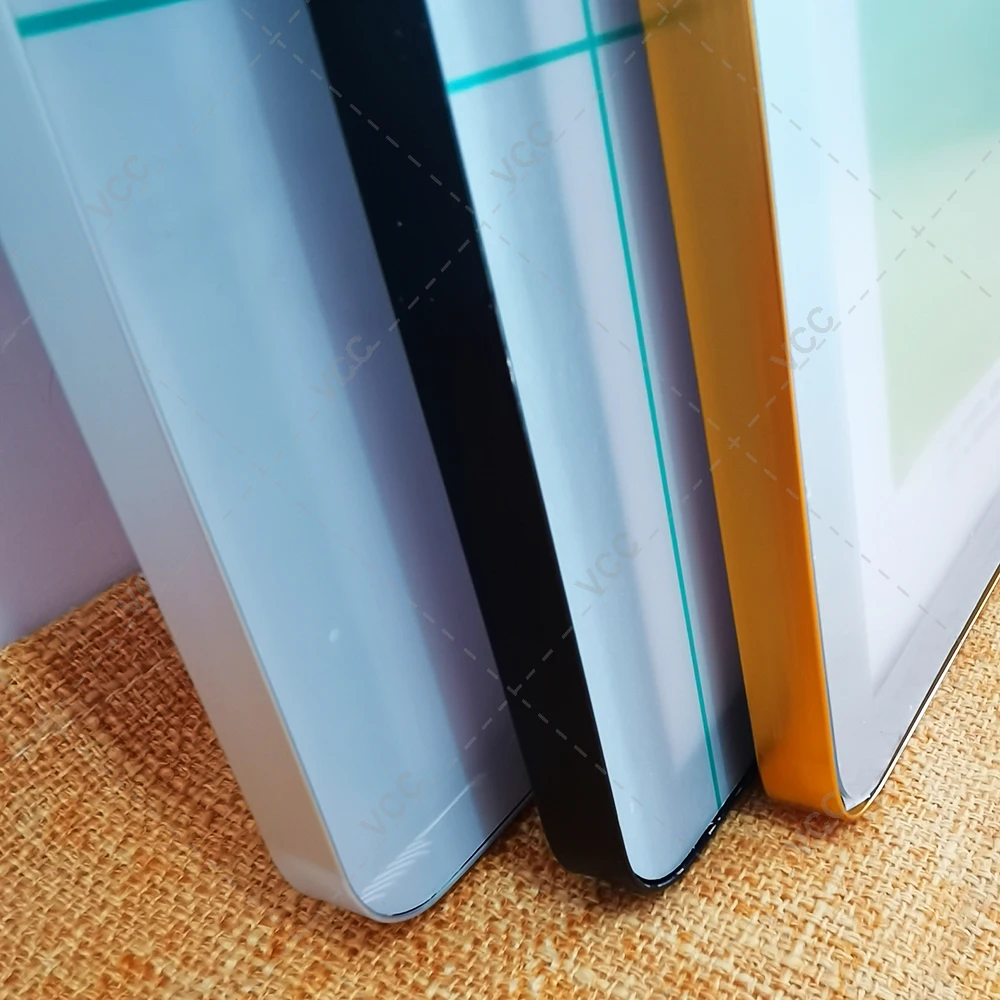 Металлическая магнитная рамка для фотографий золотая черная серебристая