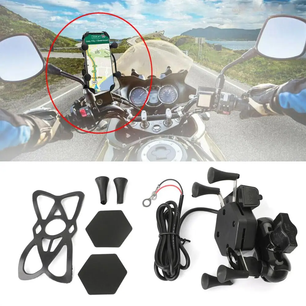 Универсальный мотоциклетный держатель Artudatech на руль сотового телефона X захват