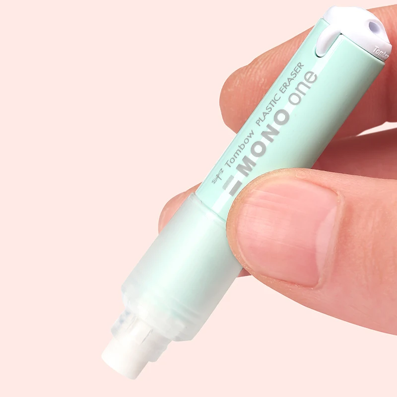 Tombow Eraser Mono One Lipstick Limited Edition Macarons Rotate Without Leaving Marks and Core Stationery Students | Канцтовары для
