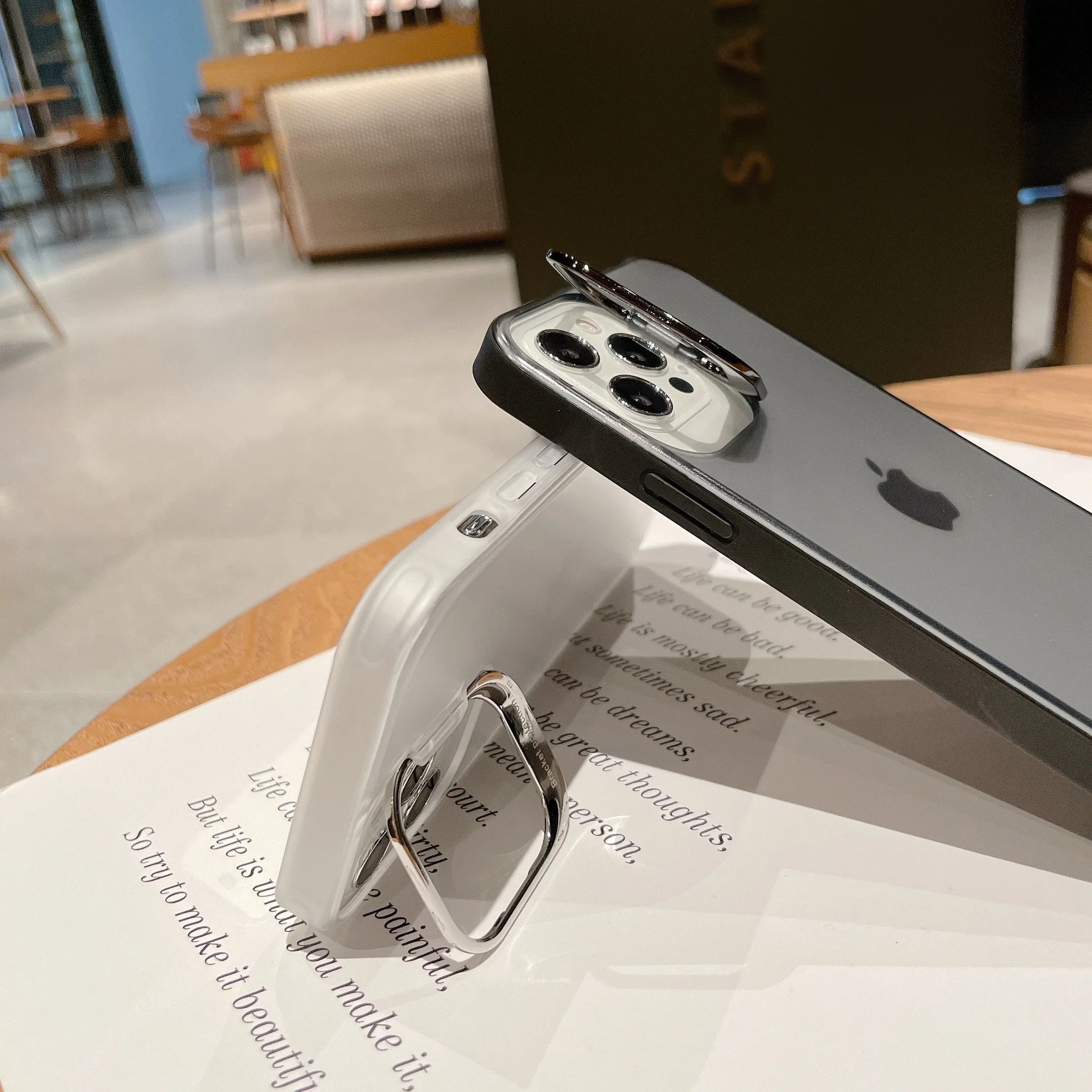 

Новый Невидимый чехол для телефона с держателем объектива для iPhone 13 12 11 Pro Max