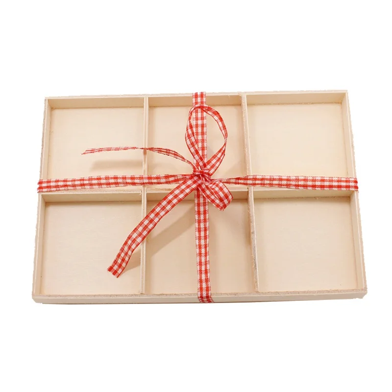 Решетчатая деревянная цветная коробка идея для украшения украшение дома