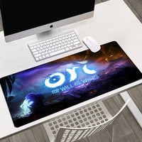game mouse pad ori and the will of the wisps gaming mouse mat rubber non slip mousepad cosplay props large keyboard desk mat rug