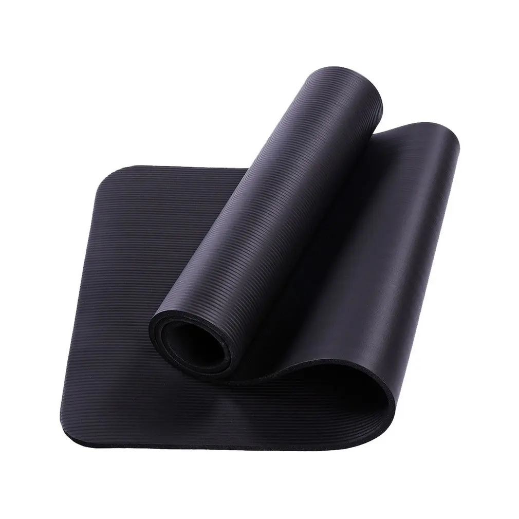 

1 pcs Class Durable High Density Eco-friendly Anti-Slip Nontoxic Exercise NBR Yoga Mat for Yoga Pilates In Stock!
