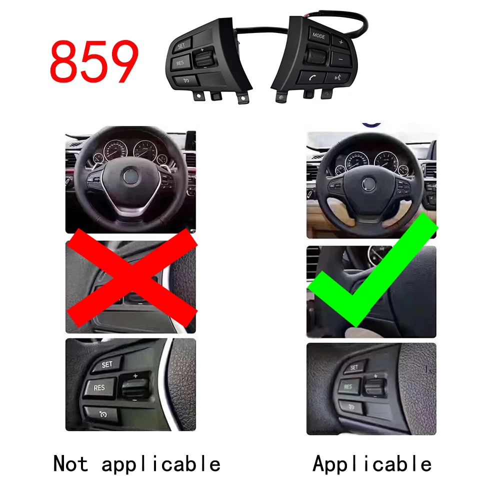 Кнопка управления круиз контролем на руль автомобиля для BMW F20 F21 F22 F30 F32 F34