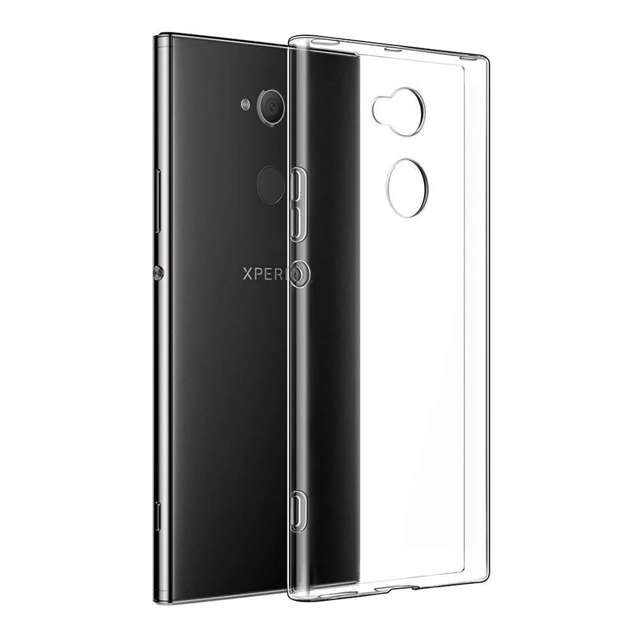 Ударопрочный Ультратонкий Мягкий ТПУ чехол для Sony Xperia XZ XZ3 XZ4 XZ1 XZ2 Compact Premium XA XA1 Plus
