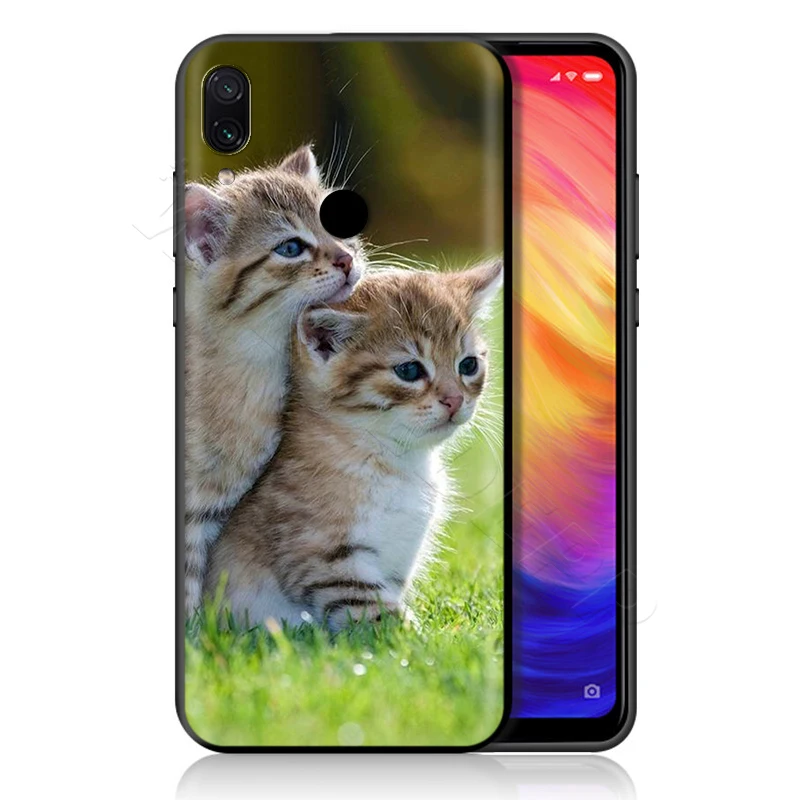 Чехол с забавным котенком котом для Xiaomi Redmi 4A 4X5 5A 6 6A 7 7A S2 Note Go K20 Pro Plus Prime 8T