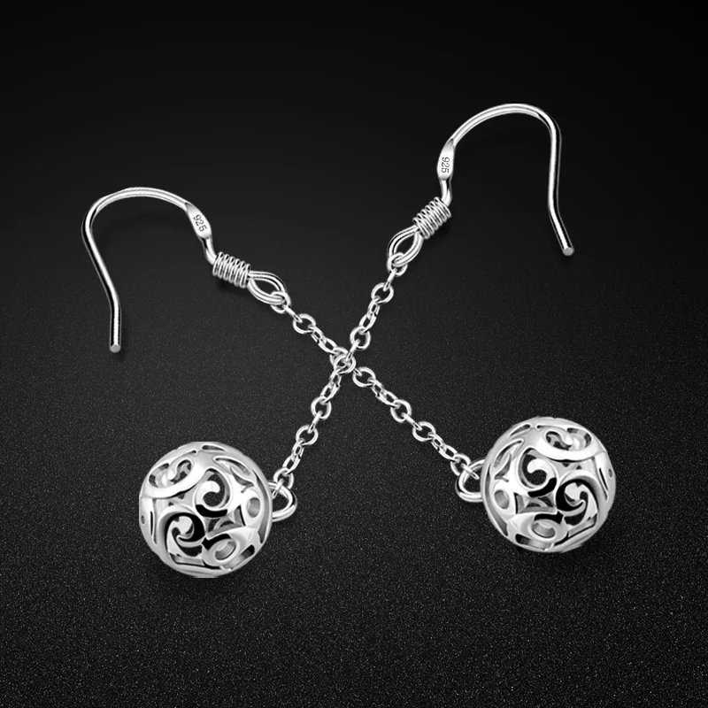 Женские серьги из серебра 925 пробы в национальном стиле|925 silver earrings|earrings designerearrings