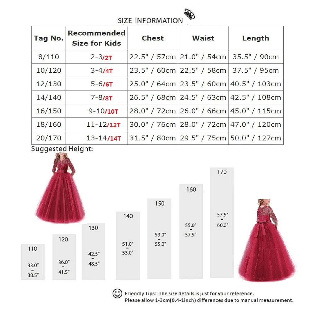 Платье принцессы из тюля детское свадебное платье с цветочным узором для девочек