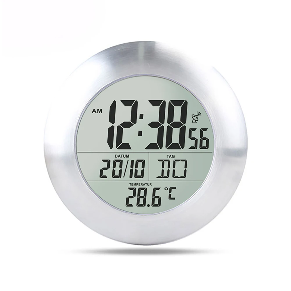 

Часы из алюминиевого сплава с термометром и присоской для ванной