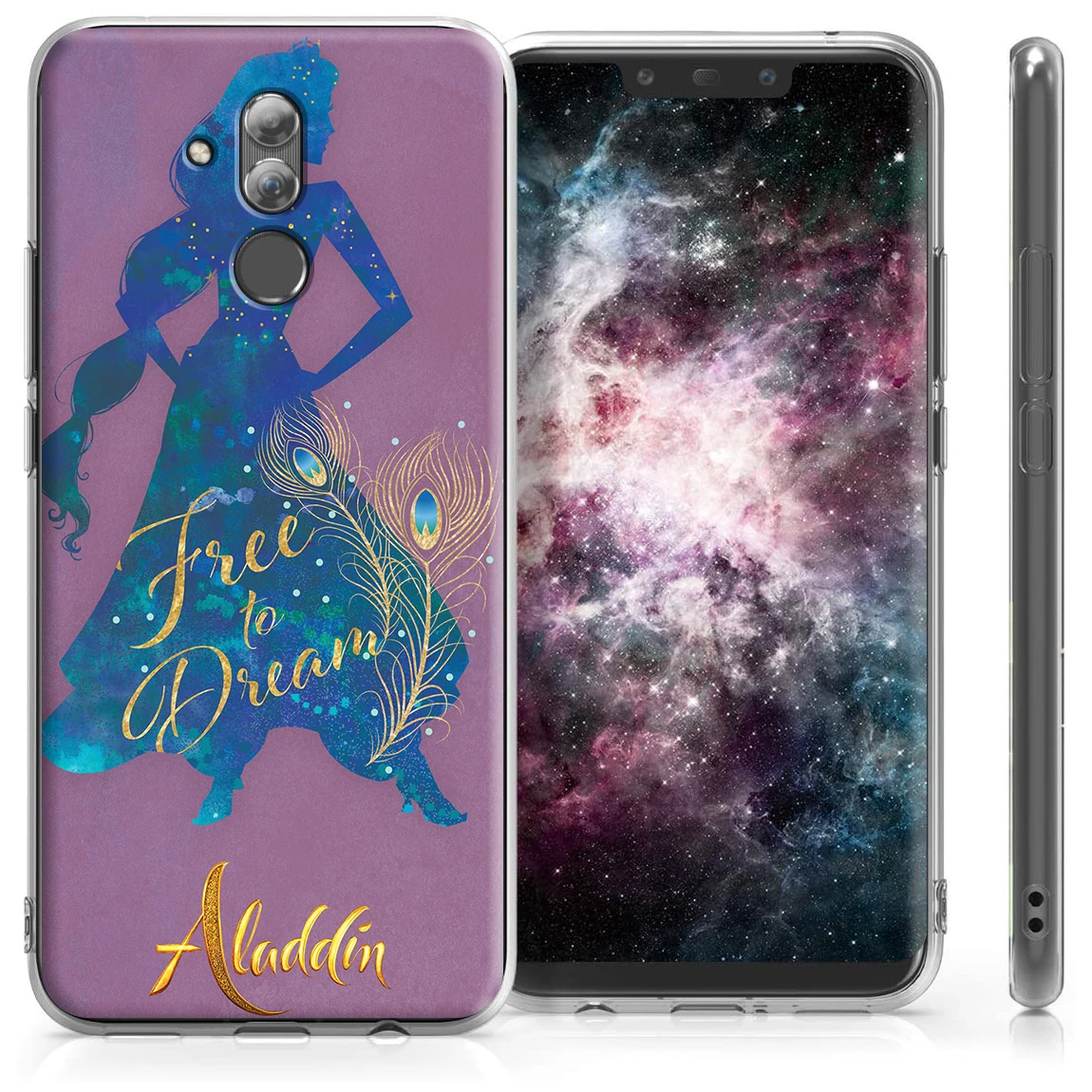 Силиконовый чехол Aladdin с принцессой жасмин для Huawei Y6 Y7 Y9 Prime 2019 2018|Бамперы| |