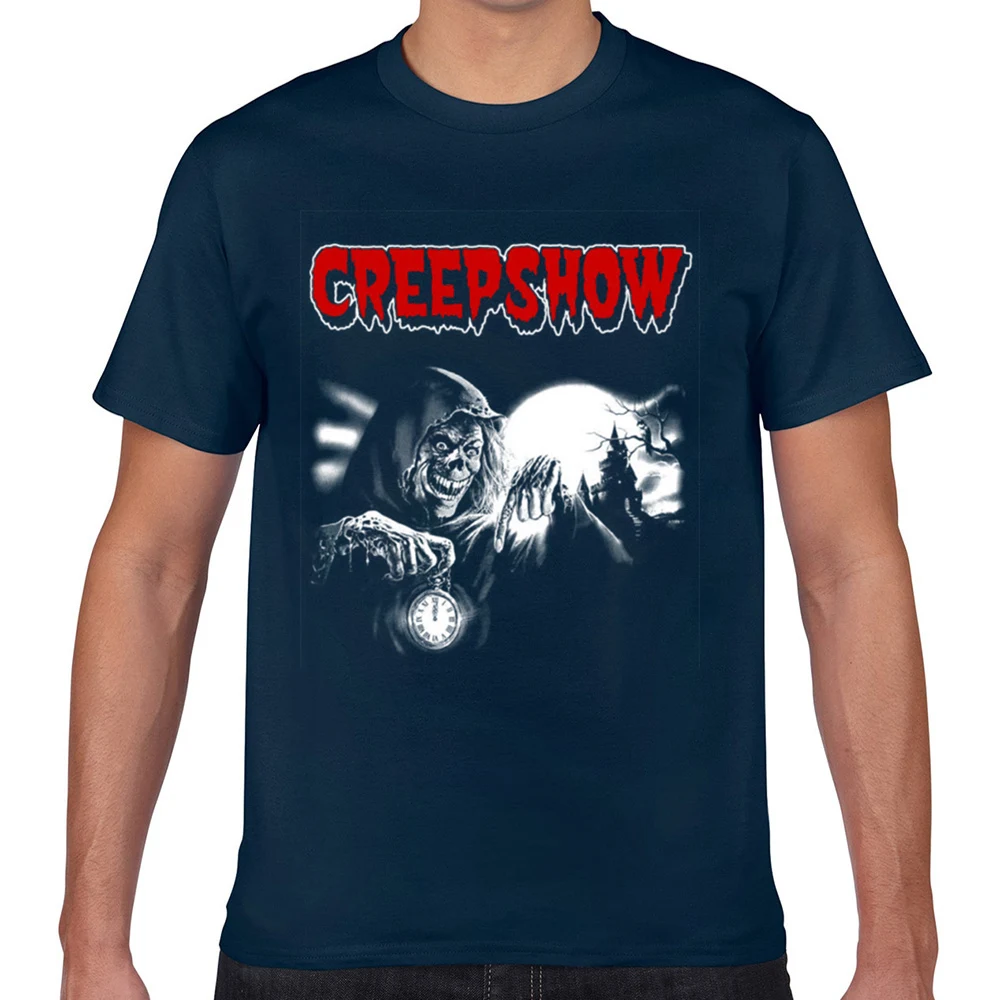 Футболка мужская с забавным ужасом хлопковая страшная жуткая в стиле Харадзюку