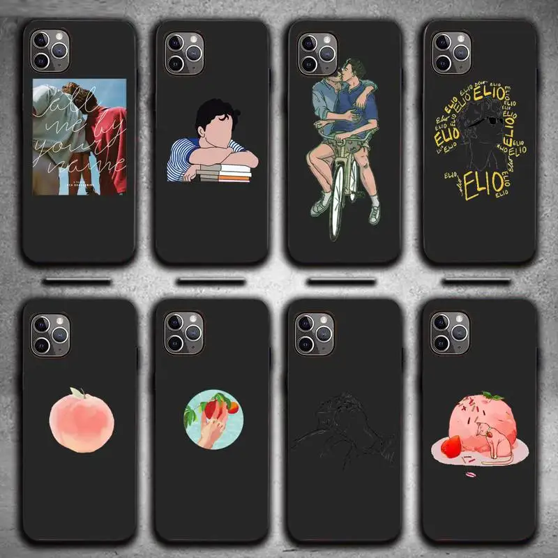 

Call Me by Your Phone Name Phone Case for iPhone 13 11 12 Pro X XS XR Samsung A S 10 20 30 51 Plus pro Max mobile bags shell