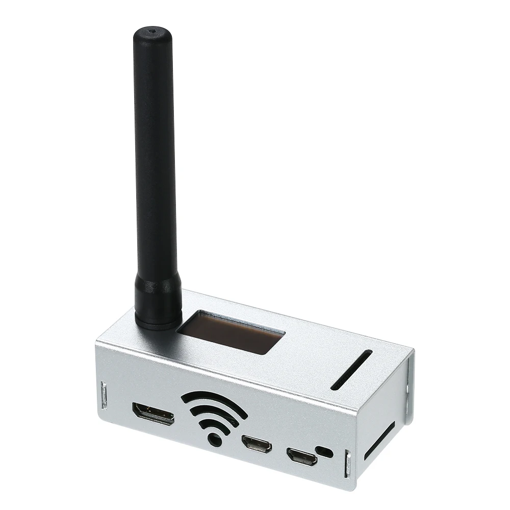 Mini MMDVM Hotspot Expansion Board 433Mhz Antenna Spot Radio Station Wifi Digital Voice Modem with Case for DMR YSF Raspberry Pi |