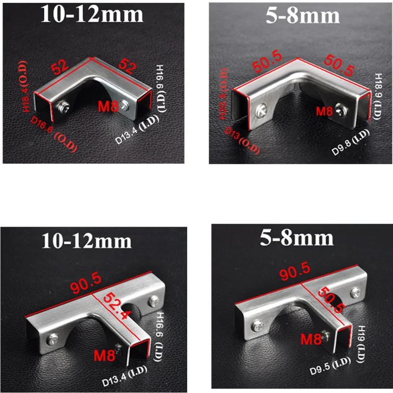 L T тип прямоугольный фиксированный зажим для шкафа комбинированный